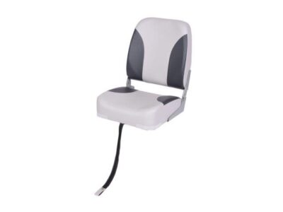 Klapstoel hi-back duo color grijs